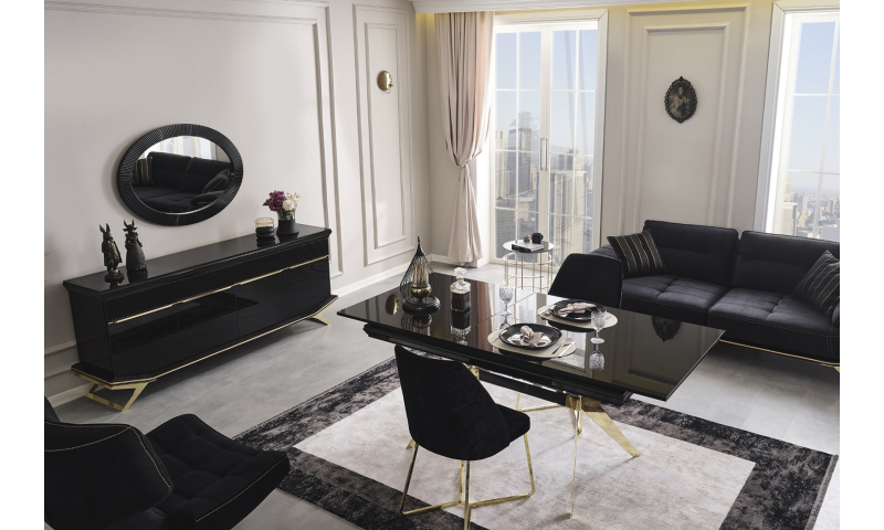 Masarati Gümüş Yemek Odası